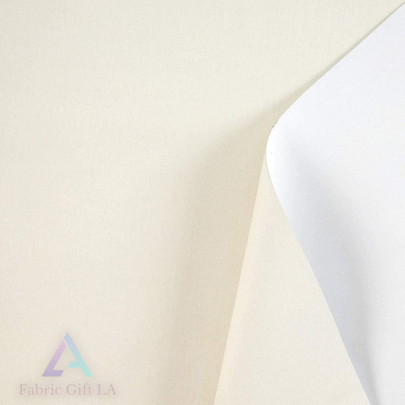 Blackout Ivory Drapery Fabric By The Yard