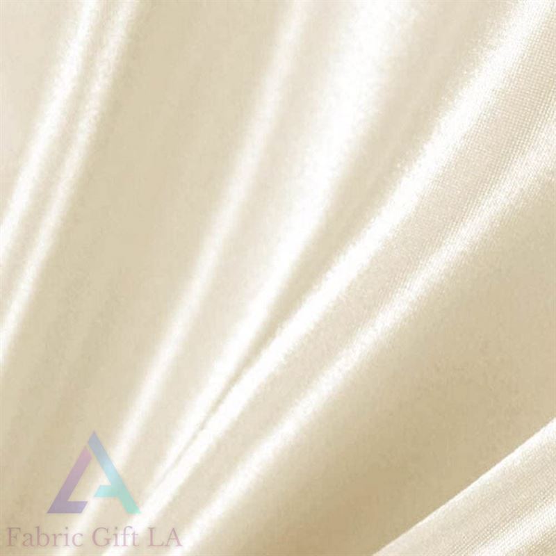 Luxurious, Soft, & Shimmery Charmeuse Satin Fabric By The Yard