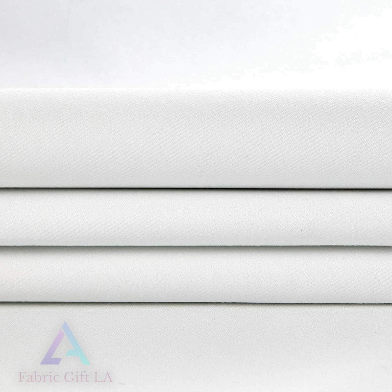 Blackout White Drapery Fabric By The Yard