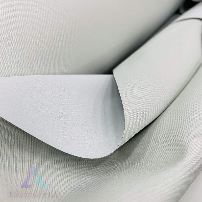 Blackout White Drapery Fabric By The Yard