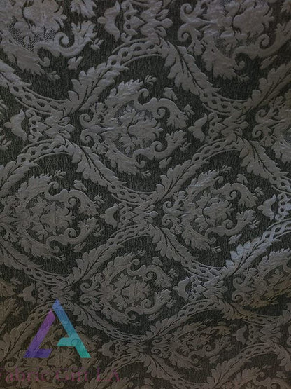Damask Tapestry Chenille Fabric | Upholstery Fabric 60" Width