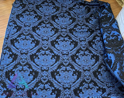 Damask Tapestry Chenille Fabric | Upholstery Fabric 60" Width