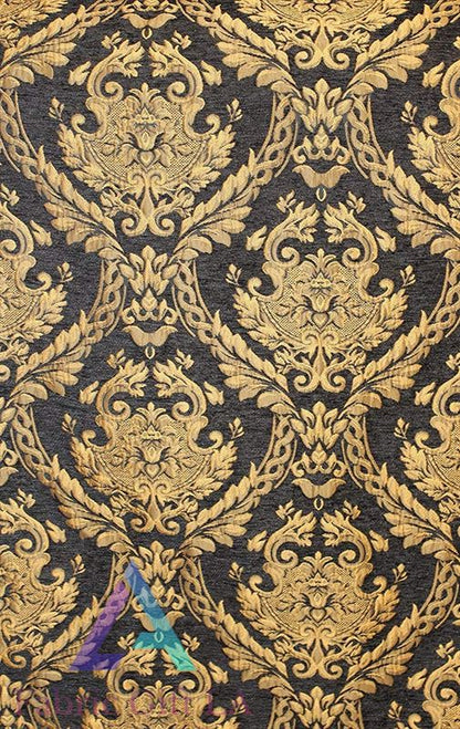 Damask Tapestry Chenille Fabric | Upholstery Fabric 60" Width