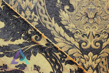 Damask Tapestry Chenille Fabric | Upholstery Fabric 60" Width