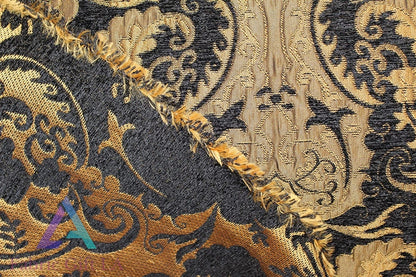 Damask Chenille Upholstery Drapery Fabric Sold by The Yard 58" Wide