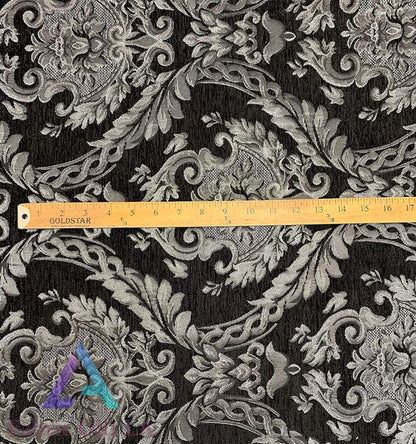 Damask Tapestry Chenille Fabric | Upholstery Fabric 60" Width