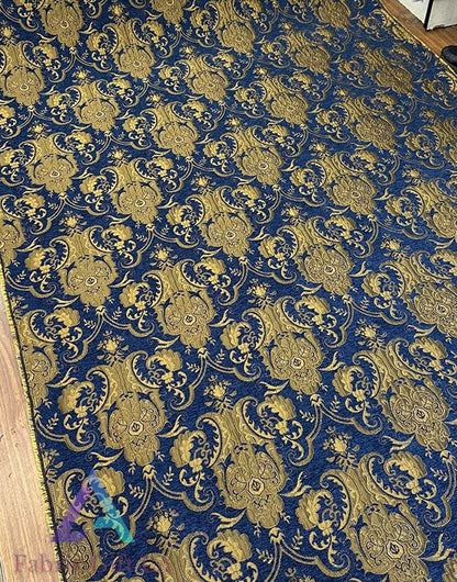 Damask Chenille Upholstery Drapery Fabric Sold by The Yard 58" Wide