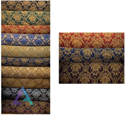 Damask Tapestry Chenille Fabric | Upholstery Fabric 60" Width