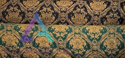 Damask Tapestry Chenille Fabric | Upholstery Fabric 60" Width
