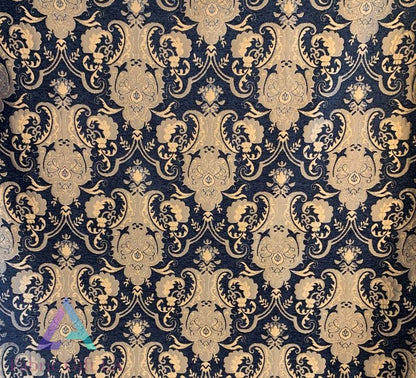 Damask Chenille Upholstery Drapery Fabric Sold by The Yard 58" Wide