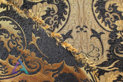 Damask Chenille Upholstery Drapery Fabric Sold by The Yard 58" Wide