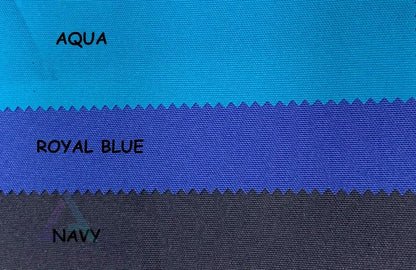 100% Waterproof Solid Indoor/Outdoor Canvas Fabric By The Yard