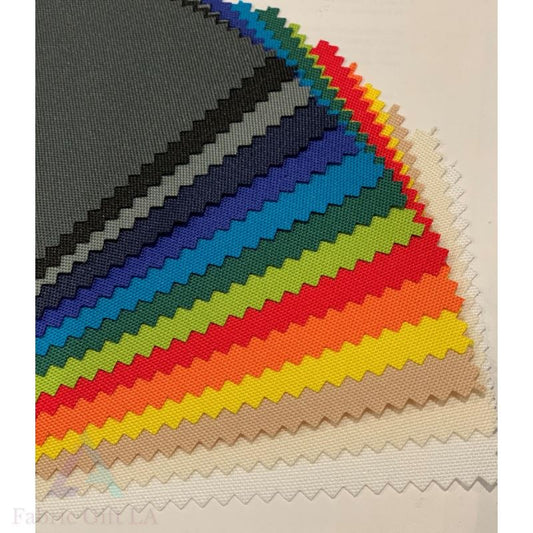 100% Waterproof Solid Indoor/Outdoor Canvas Fabric By The Yard